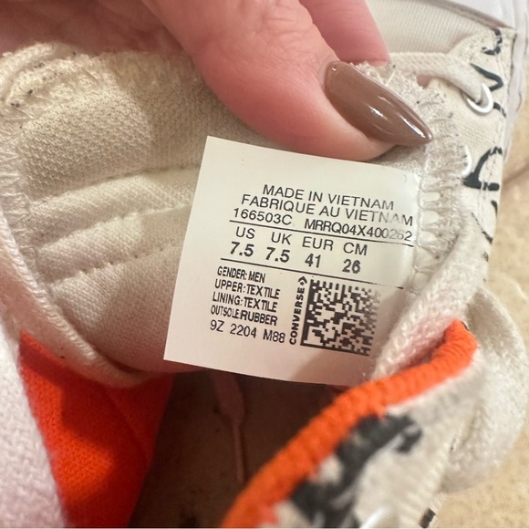 Converse High-Top Sneakers UNT1TL3D Hi Not a Chuck White (GS) - Picture 7 of 7